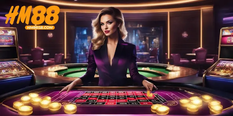 Casino chuẩn quốc tế ngay tại nhà cùng HM88